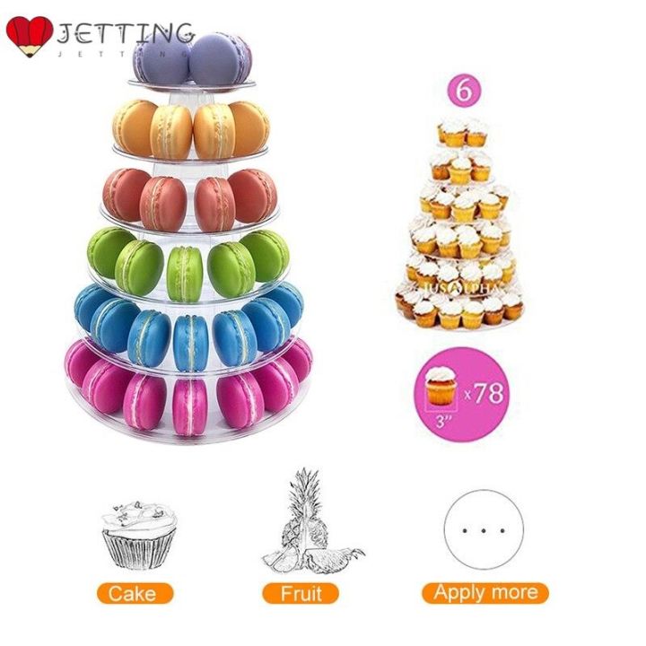 6-tier-transparent-acrylic-cake-macaron-stand-cupcake-tower-wedding-birthday-party-cake-display-stand-cake-decorating-tools