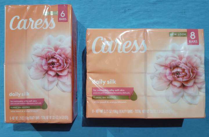 Caress Beauty Bar Soap For Noticeably Silky Soft Skin Daily Silk ...