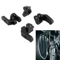 รถจักรยานยนต์ด้านหน้าไดร์เวอร์ Floorboard Relocation Bracket เท้าเหยียบสำหรับ Electra Glides 1997-2016 Road Glides Kings Street Glides Trikes