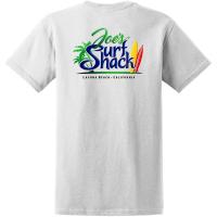 Joe S Surf Shop Graphic เสื้อยืดผ้าฝ้ายหนาปกติใหญ่และสูง