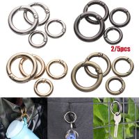 ANNA 2/5pcs คุณภาพสูง ประตูชุบ ตะขอโลหะผสมสังกะสี หัวเข็มขัดกระเป๋า กระเป๋า Carabiner กระเป๋าถือ คลิปหนีบสแน็ป หัวเข็มขัดโอริงสปริง