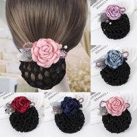 Korean version of professional head flower sweet stewardess nurse dish hair net bag hair accessories work jewelry exquisite headwear