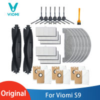 Original หลักแปรงฝุ่น Mop ผ้าแปรงด้านข้างตัวกรอง Hepa สำหรับ XIAOMI VIOMI S9 หุ่นยนต์เครื่องดูดฝุ่นอุปกรณ์เสริม-GEIWH MALL