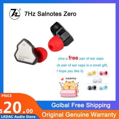 ZZOOI 7Hz Salnotes Zero HiFi 10mm Dynamic Driver In Ear Earphone IEM Metal Composite Diaphragm N52 Magnet LXDAC A01