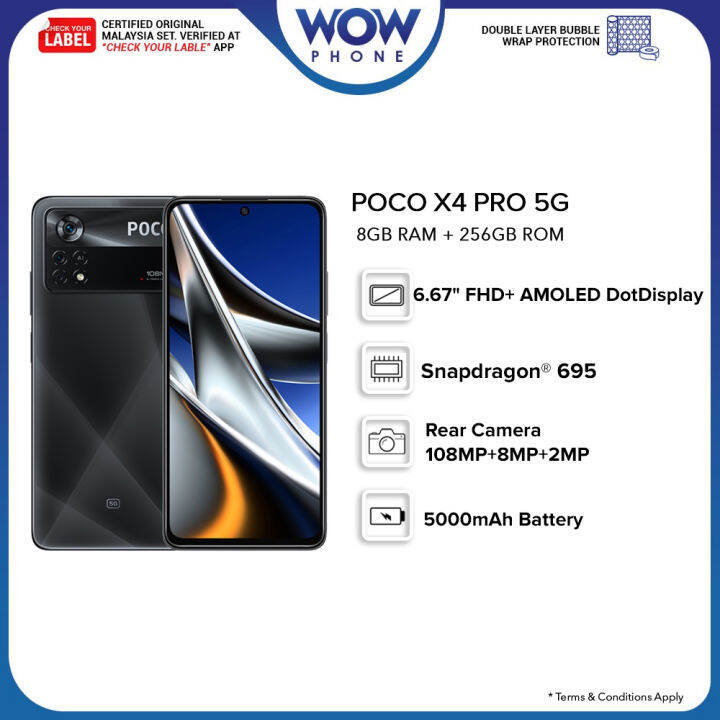 Amazon.com: Poco X4 Pro 5G 256GB 8GB ...