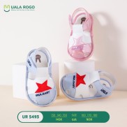 UALA ROGO-Giày tập đi ngôi sao chuẩn y khoa đế cao su non chống trơn trượt