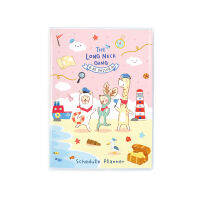 Sweet Summer :  SP1801 : A6 Monthly  PLANNER (Blank) : The Long Neck Gang Sailor :  สมุดแพลนเนอร์รายเดือน แบบไม่ลงวันที่