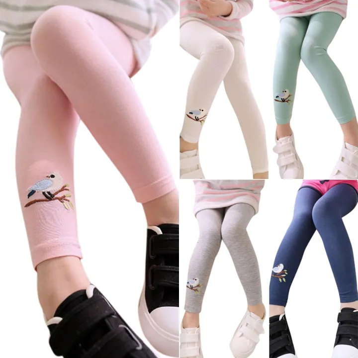 Kingstar Animal Print Leggings For Kids Girl Candy Colour Casual Long Pants  Cotton Slim Clothing | Lazada PH