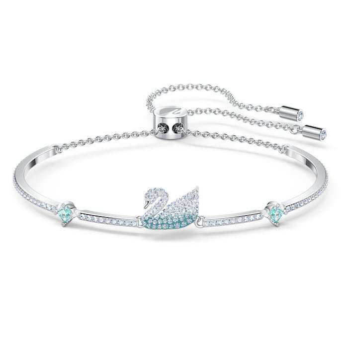 swarovski blue bangle