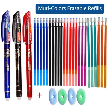 Gel Pen 0.35MM Black/Blue/Red Ink Refill Transparent Rod for Handle Marker  Pens School Office Signature Writing Stationary