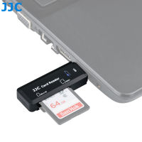 JJC 5Gbps USB 3.0 Camera Memory Card Reader SDMicro SDTFSDHCSDXC Readers for Win98ME2000XPWIN7Mac OS