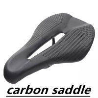 CARBON Breathable Road MTB Mountain BikeBicycle Parts 235X145MM tt cycling Cushion Wide Cycling Seat Comfort Saddle