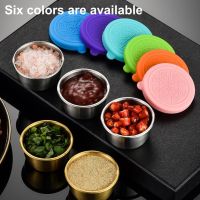 hotx【DT】 Seasoning Sauce Dish with Cover Condiment Supply