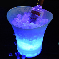 1PC Speaker Ice Bucket Practical Luminous Ice Bucket for KTV Restaurant Bar