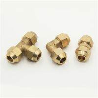 【CW】 Flared copper pipe fittings Tube 6/8/10/12/14/16/19mm Fitting flared