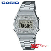 Casio Standard นาฬิกาข้อมือผู้ชายและผู้หญิง สายสแตนเลส รุ่น B640WDG-7DF (สีเงิน)