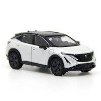 Die Casting 1:64 Scale Nissan Ariya Alloy Simulation Car Model Metal Ornaments Gift Adult Hobby Toy Ornaments Collection Display