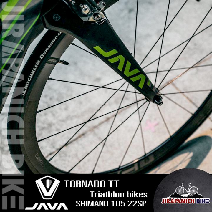 จักรยานไตรกีฬา-java-รุ่น-tornado-tt-triathlon-bikes-เฟรมคาร์บอน-ล้อ-deca42-22sp