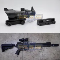 ดอท Acog + ขาจับดอทAcog Unity (Trijicon Acog + Unity FAST™ COG Series Mount) (ดอท Trijicon Acog + Unity FAST COG Series Mount) (เรทดอท Acog + ขา Unity) (Acog + ขายกสูง)  ● ขนาด : ยาว 154 mm. สูง 89 mm. ● น้ำหนัก : 360 กรัม  ● คุณสมบัติ : 1. เรทดอท Acog มา