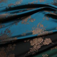 Chinese style cheongsam cotton jacket Mongolian robe gown stage clothing fabric jacquard brocade fabric 75*50cm