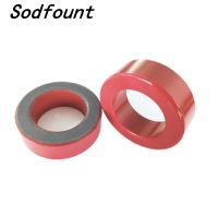 T300-2D Iron Ferrite Toroid Cores 77*49*24.5mm For Inductors Iron powder Core Red Ring 10μo Low permeability