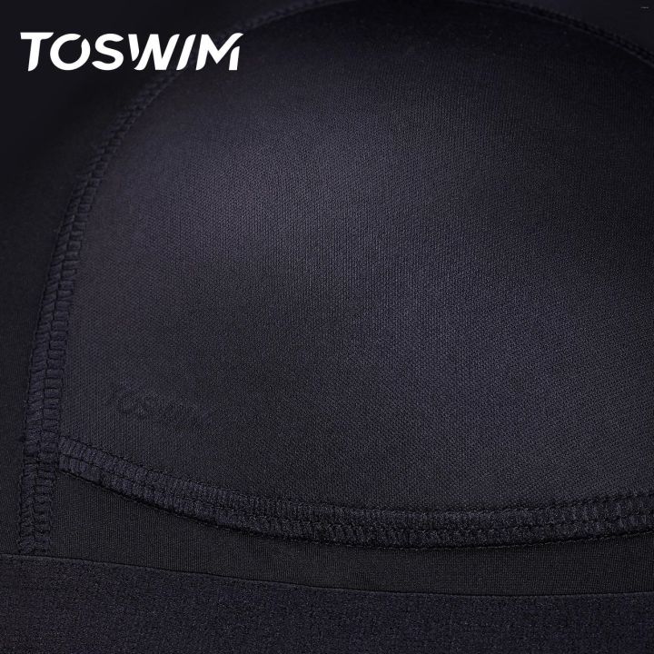 toswim-ชุดว่ายน้ำบ็อกเซอร์ชุดว่ายน้ำแบบเย็บติดกันสำหรับผู้หญิงชุดว่ายน้ำแบบชิ้นเดียวสำหรับใส่ในฤดูร้อน