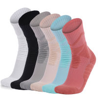 Athletic Basketball Crew Socks Thickened Towel Non-Slip Sweat-absorbent Training Running Basketball Sports Socks Men Women