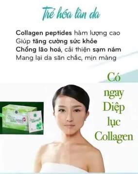 Collagen diệp lục có tác dụng gì đối với làn da và cơ thể?