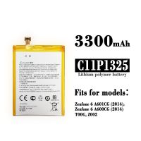 100 Original 3300mAh New C11P1325 Battery A600CG T00G A601CG Lithium Polymer for ASUS ZenFone 6