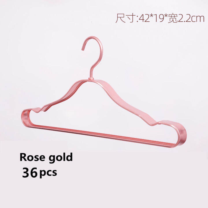 super-widened-thick-metal-hanger-golden-aluminum-alloyhousehold-non-slip-hanger-sweater-pants-shirt-drying-rack