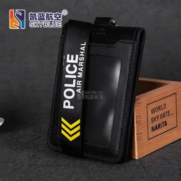 NEW High Quality Reporter Police Badge ID Credit Card Holder
