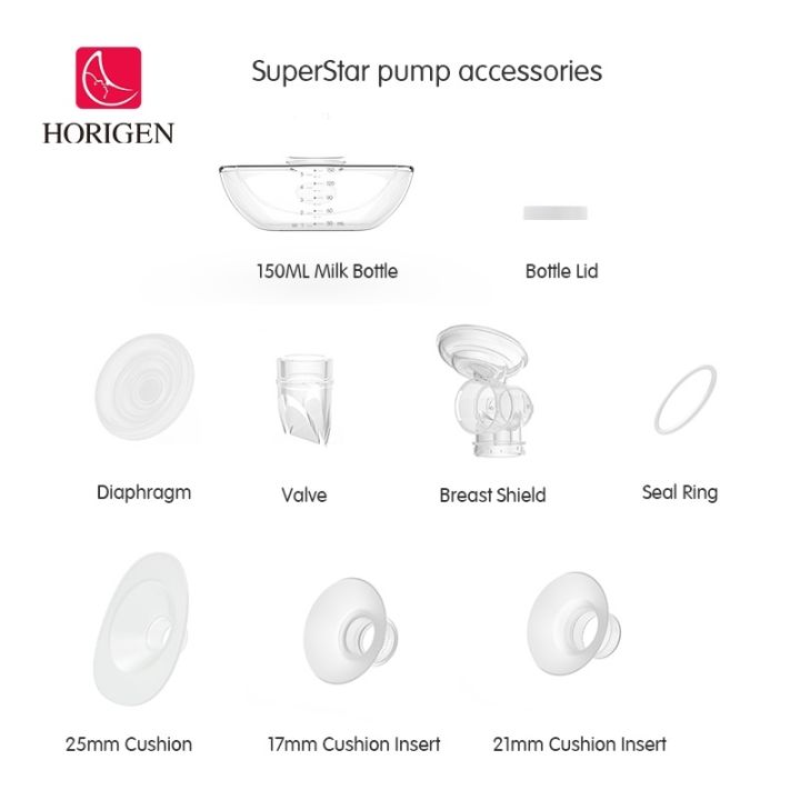 COD Horigen Superstar and SubtleMate breast pump accessories | Lazada PH