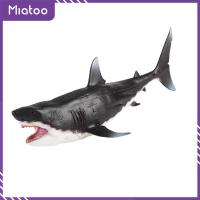 Miatoo ตุ๊กตาขยับแขนขาได้ปลาฉลามขนาดใหญ่ Megalodon สำหรับเด็กชายเด็กหญิงเด็กเด็ก