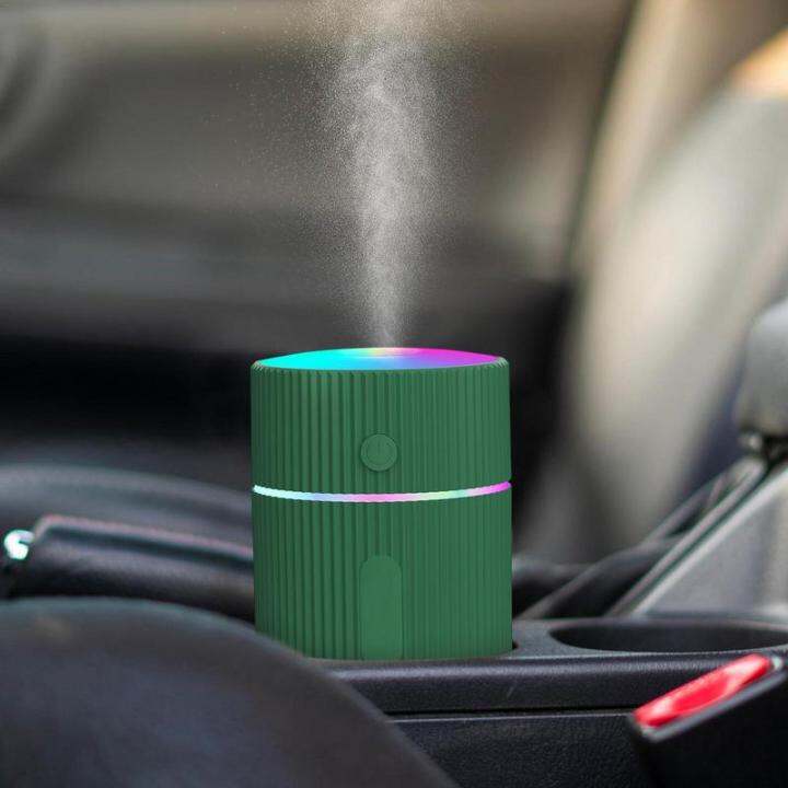 hot-car-mist-diffuser-usb-ชาร์จใหม่ได้รถ-diffuser-humidifier-แบบพกพา-diffuser-สำหรับน้ำมันหอมระเหย220ml-mist-humidifiers