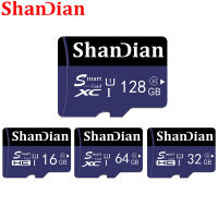 【2023】SHANDIAN 128GB Smart SD Card Class10 TF 16GB Free Card Reader Gift 32GB 64GB Max 98Mbs Memory Card for Samrtphone and Table PC