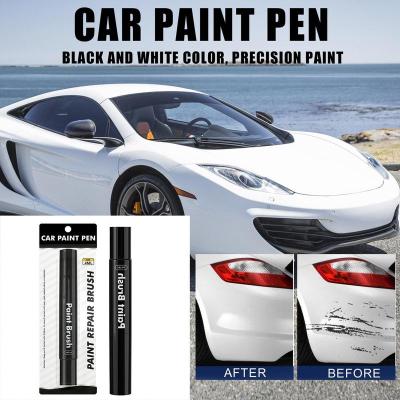 2ชิ้นเติมสีปากกาซ่อมรอยขีดข่วนรถยนต์สมาร์ทสัมผัสขึ้นสีปากกาอเนกประสงค์หลายสีตัวเลือกปกป้องจากสนิม
