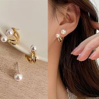 Irregular Imitation pearls Drop Earrings Female Vintage Fashion Jewelry 2022 New Cute Small Earrings for Women Jewelry