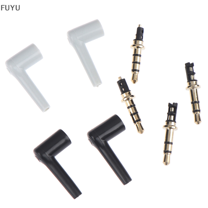 fuyu-2ชิ้น-ล็อต90องศา3-5mm-stereo-headset-plug-jack-3-4-pole-3-5-gold-plated