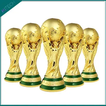 Fifa World Cup Qatar2022 Football Memorabilia 10cm Gold Cup Trophy