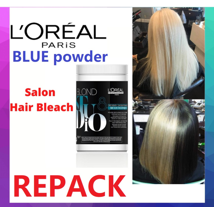 Saloon Professional Hair Bleaching and Peroxide Developer 100ml Blue