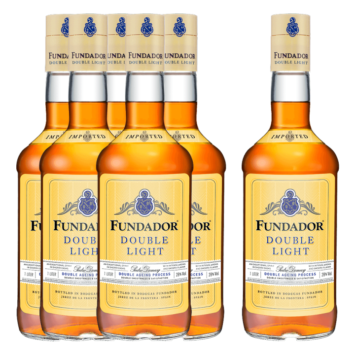 Fundador Double Light 700ml 5+1 Promo Pack Lazada PH