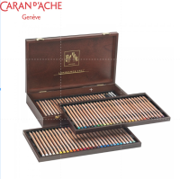 Caran D’ache ชุดสีไม้กันน้ำ Luminance 76 สี (เกรด Artist) ในกล่องไม้สุดหรู 6901.476