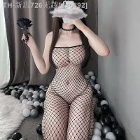 【CW】⊕☈  Erotic Fishnet Bodysuits Catsuit Transparent Crotch See Through Stockings Mesh Suits