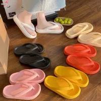 QiaoYiLuo flip flops & chunky slippers for lady and students which with non-slip sole and minimalist
