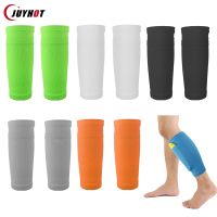 1 Pair Sports Soccer Shin Guard Pad Sleeve Sock Leg Support Football Compression Sleeve 3 Sizes