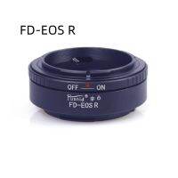 กล้องฟูลเฟรม FD-EOSR เลนส์อะแด็ปเตอร์สำหรับแคนน่อน FL FD เลนส์สำหรับกล้อง Canon EOSR EOSRP RF