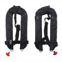 SWROW Fishing Inflatable Life Jacket Cool Sailing Boating Marine Water Sports 150N Buoyancy Aids for Adult Boats Lifeguard  Life Jackets