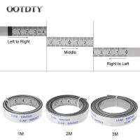 สแตนเลส Mitre Track เทปวัด Self Adhesive Metric Scale ไม้บรรทัด1M-3M สำหรับ T-Track Router ตารางเลื่อยงานไม้เครื่องมือ