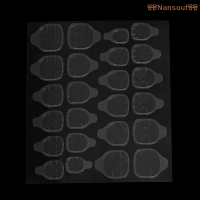 ?Nansouf? เทปกาวสองด้านแบบทำมือสำหรับตกแต่งเล็บปลอมแบบศิลปะ