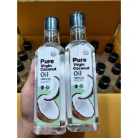 Pure virgin coconut oil เพียวเวอร์จิ้น น้ำมันมะพร้าวสกัดเย็น ขนาด 250ml. 2 ขวดของแท้ส่งฟรี